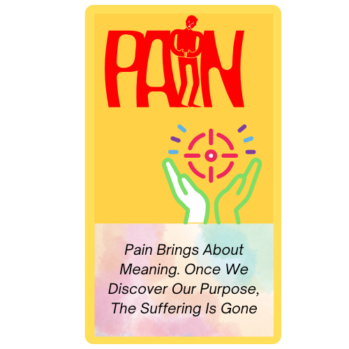 Pain Brings About Meaning