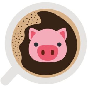 Pig Coffee Cup Reading